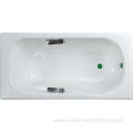 Low Price Cast Iron Enamel Bathtub With Handles